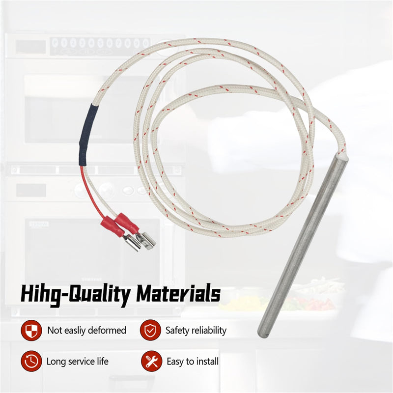 [Australia - AusPower] - 353589-1 Oven Temperature Sensor Probe Compatible with Vulcan Hart Commercial Ovens Replace 44-1235 00-353589-00001 