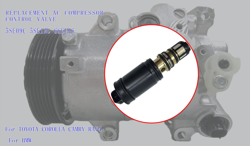AC Compressor Control Valve 5SE09C 5SE12C 6SEU16 For MERCEDES BENZ