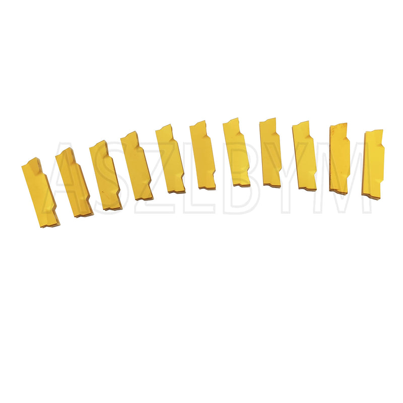[Australia - AusPower] - Lathe Grooving Tool Holder Grooving Cut-Off Tool Holder MGEHR1616-3 With 11pcs MGMN300-M Indexable Carbide Grooving Inserts 