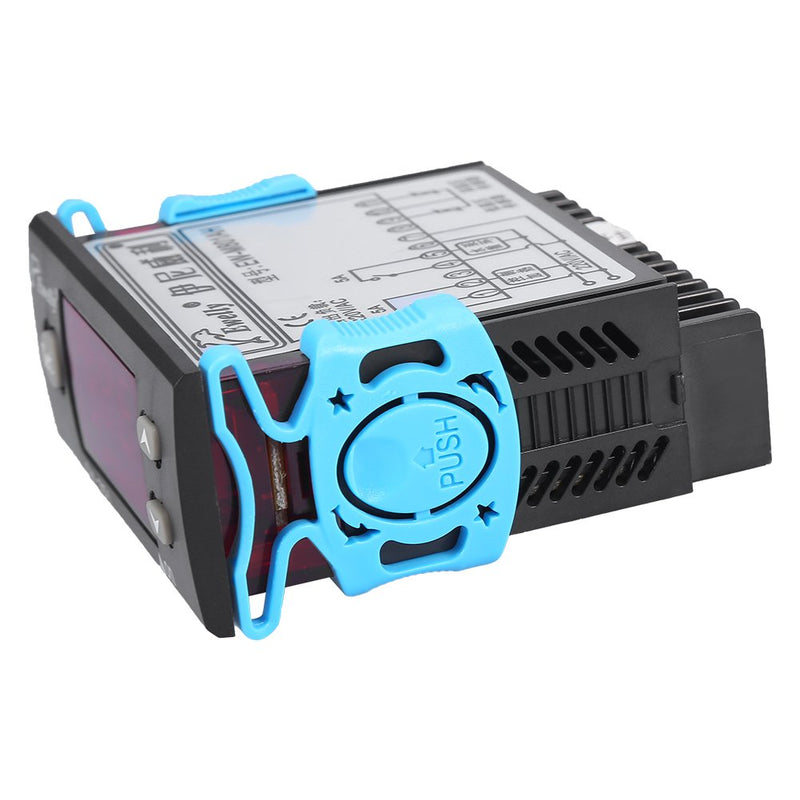 AC 220V 5A All-Purpose Digital Temperature Difference Controller Differential Thermostat with Sensor Probe for Solar Water Heater