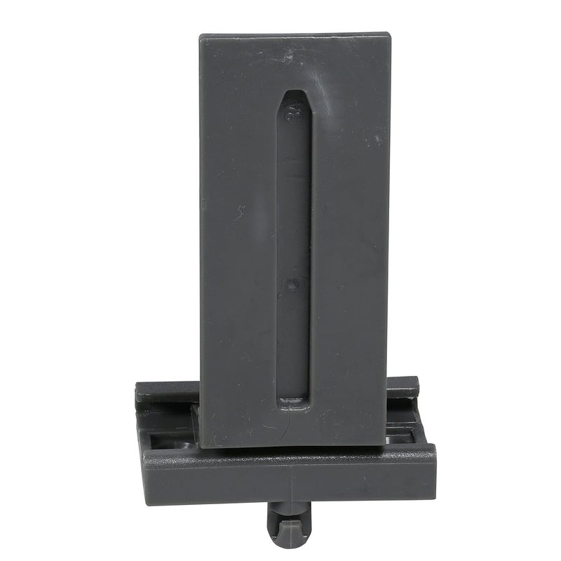 [Australia - AusPower] - 2 Pack DTC Rear Mounting Brackets Heavy Duty Drawer Slide Socket Plastic Grey Color for DTC Undermount Drawer Glides with Lengths 12"(305mm), 15" (381mm), 18" (457mm), and 21" (533.5mm) - OGA03 2 