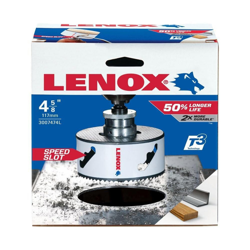 LENOX 4-5/8 In. (117 mm) Bi-Metal Sp 4-5/8 inches Box