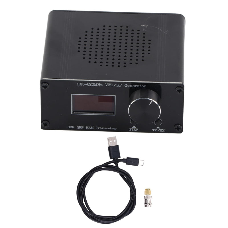Akozon SDR QRP HF, VFO RF Generator 10K 220MHz S DR Transceiver HAM Oscillator with Variable Frequency Oscillator 10K for DIY Devices