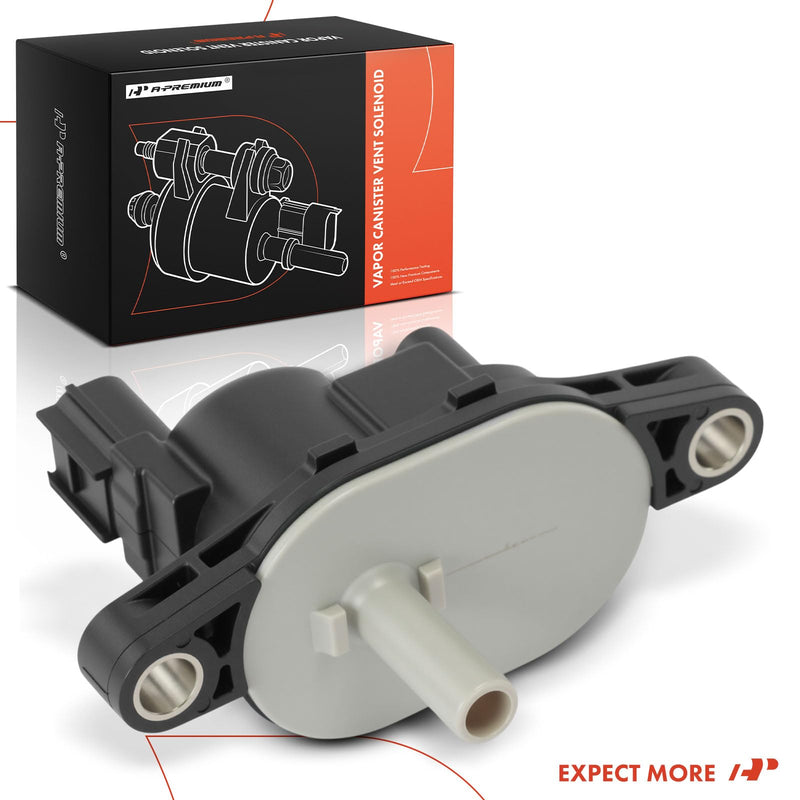 A-Premium Vapor Canister Purge Solenoid Valve Compatible with Honda Civic 2006-2011, Accord 2006-2012, Pilot 2009-2015, Odyssey 2011-2017, Ridgeline, Crosstour & Acura MDX, RDX, TSX, TL, ZDX, RL