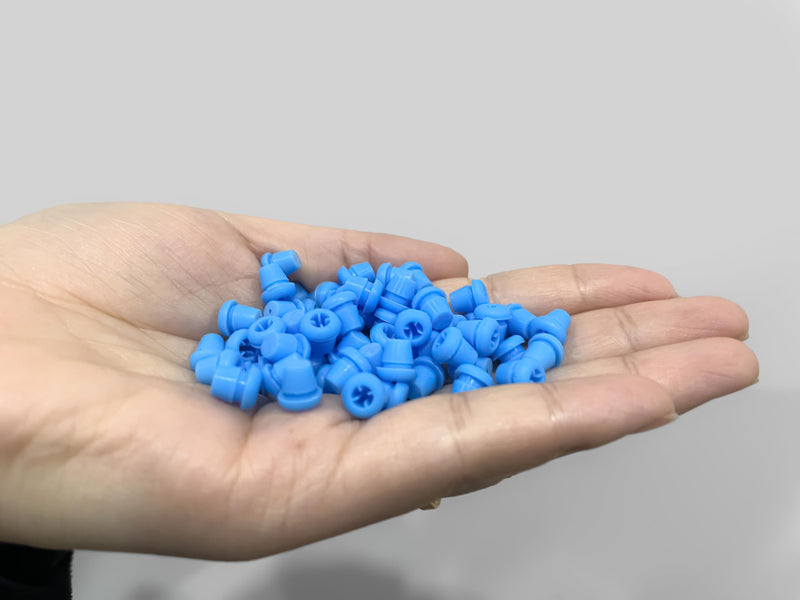 [Australia - AusPower] - 500Pcs Silicone Cover for Dental Burs Holder Autoclavable Block FG RA Burs 