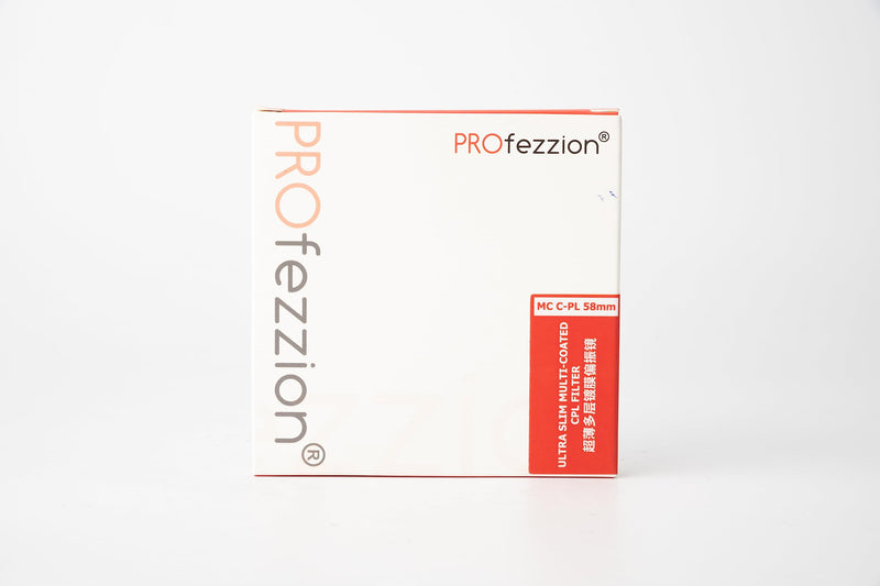 [Australia - AusPower] - PROfezzion 58mm Circular Polarizer Filter for Canon EOS Rebel T7 T6 T8i T7i T6i T6s SL3 with EF-S 18-55mm Kit Lens, Ultra Slim Multi-Coated Circular Polarizing Filter 12 Layers CPL Camera Lens Filter 
