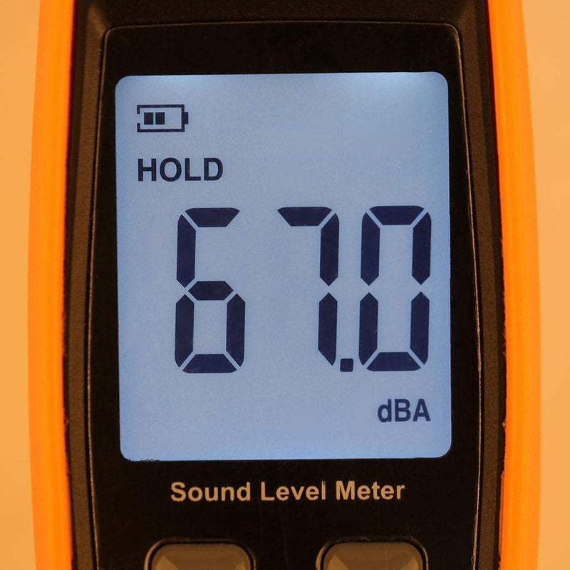 [Australia - AusPower] - Decibel Meter LCD Digital Sound Level Meter DB Meter Environmental Noise Tester 
