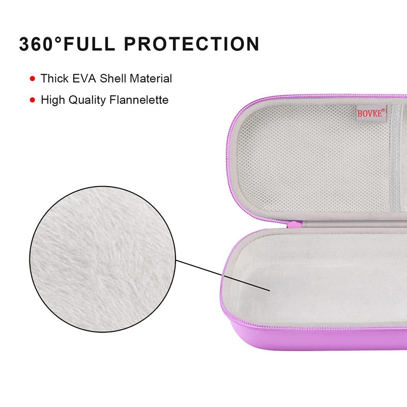 [Australia - AusPower] - BOVKE Purple Stethoscope Case with 12Pcs Nurse Supplies Kit 