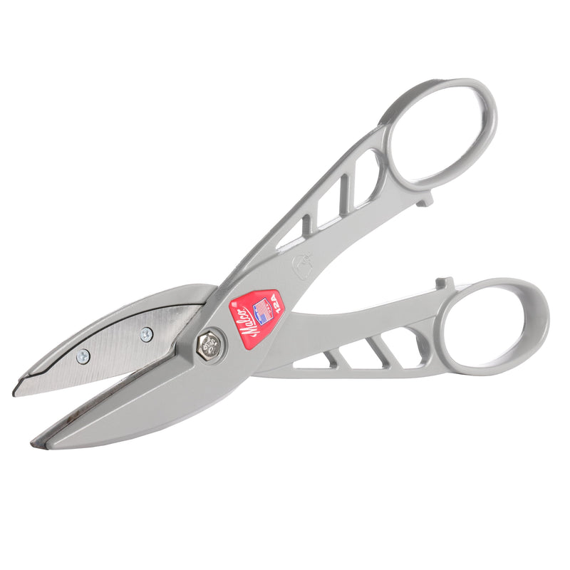 Malco Andy Snips Classic, 24 Guage cutting Capacity, Easy Sharpen and Replaceable Blades, Sheet Metal Snips, Tin Snip, Tinners, Made in USA (Pattern, 12 Inch) Pattern