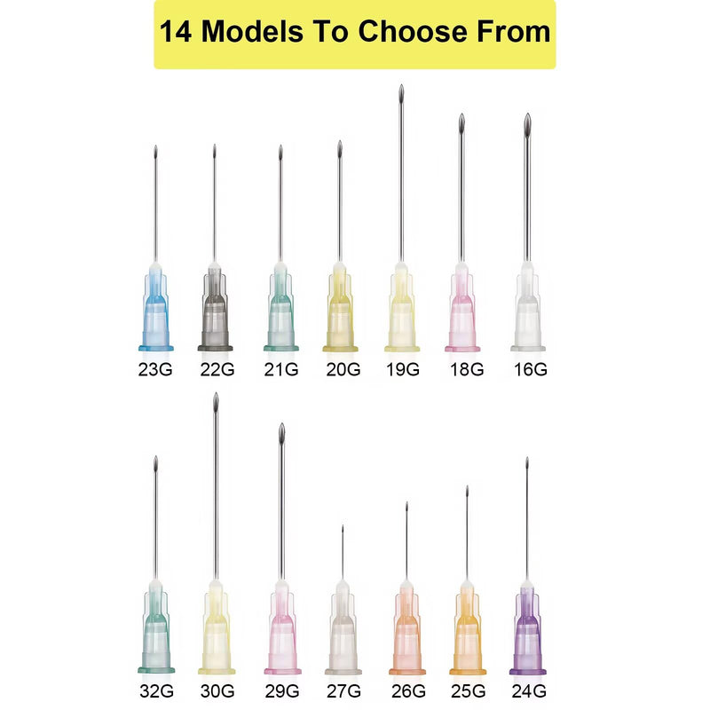 [Australia - AusPower] - 18 Gauge 1.5 Inch Needle, Individually Wrapped, 100 PCS Luer Lock Needles Industrial Dispensing Accessories(18G 1.5-Inch) 18Ga/1.5in 