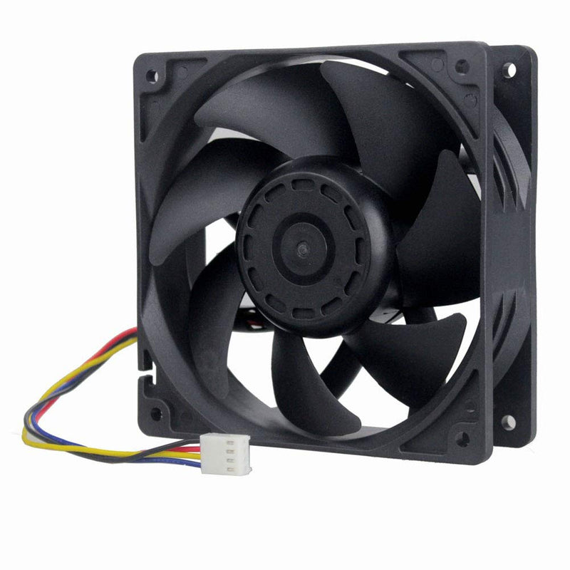 [Australia - AusPower] - Wathai 12038 120mm x 38mm PWM Computer PC Case Fan 12V 4pin 5300rpm 230 CFM High Airflow Duall Ball CFM FG DC Brushless Cooling Fan 12V 4Pin Ball 