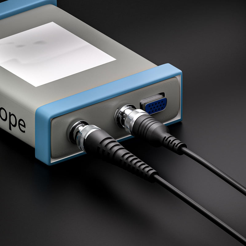 [Australia - AusPower] - Goupchn Universal Oscilloscope Probes with Accessories Kit 100MHz 1X 10X 2 Pack with BNC to BNC, Test Hook, Alligator Clip, Banana Plug Test Leads, Wire Piercing Probe X1/X10 100Mhz 2PCS with 4PCS BNC Test Leads 