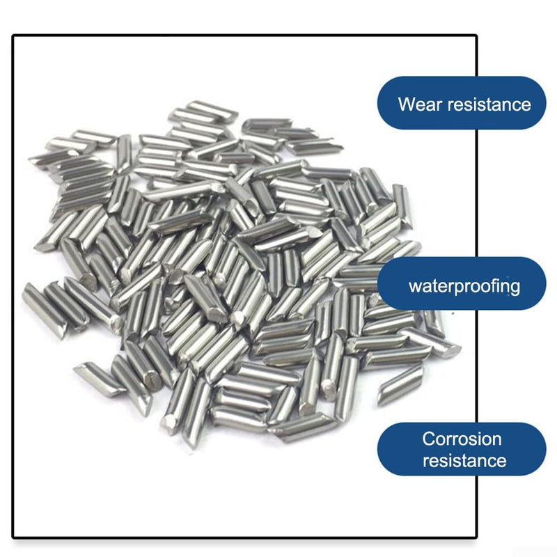 [Australia - AusPower] - 1 kg 304 Stainless Steel Polishing Needle, Magnetic Polishing Needle, Tumbling Media Pins for Polishing Grinding Machine, 1.2 x 5 mm 1.2×5MM 