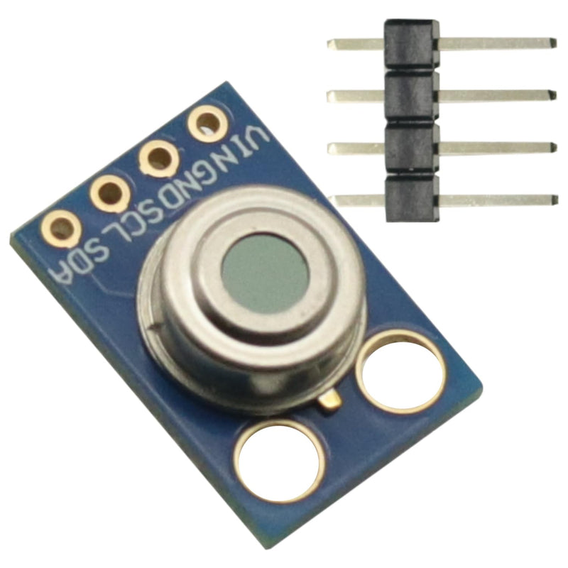 MLX90614 Sensor Module Non-Contact Infrared Temperature Sensor IR IIC I2C Interface MLX90614ESF-BAA for Raspberry Pi,ESP32,ESP8266,Arduino Temperature Sensor,MLX90614 BAA