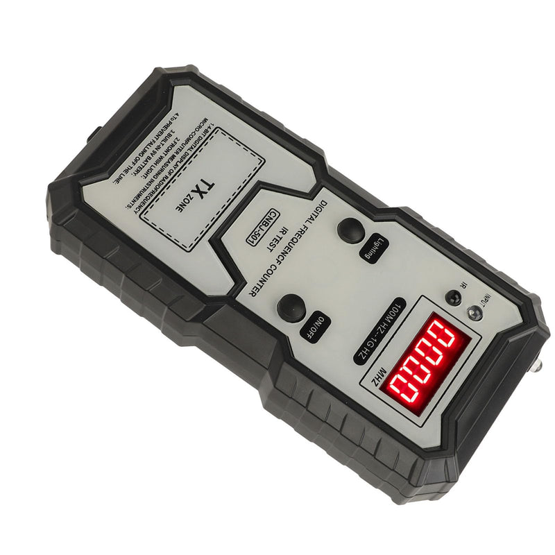 [Australia - AusPower] - Remote Keys Infrared Frequency Tester, High Accuracy Digital Display for Car Door Access Control with LED Lights, ABS Material 