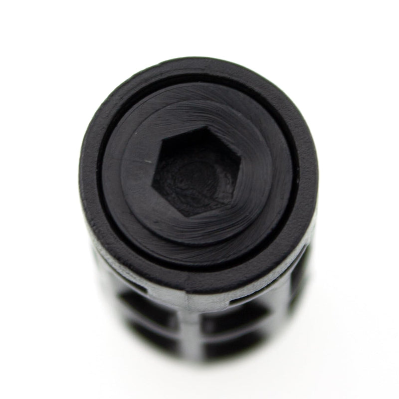 [Australia - AusPower] - TAODAN 10pcs Plastic Exhaust Air Silencer, 1/4" Air Line Pneumatic Muffler Black Air Compressor Fitting 1/4 inch 10pcs 