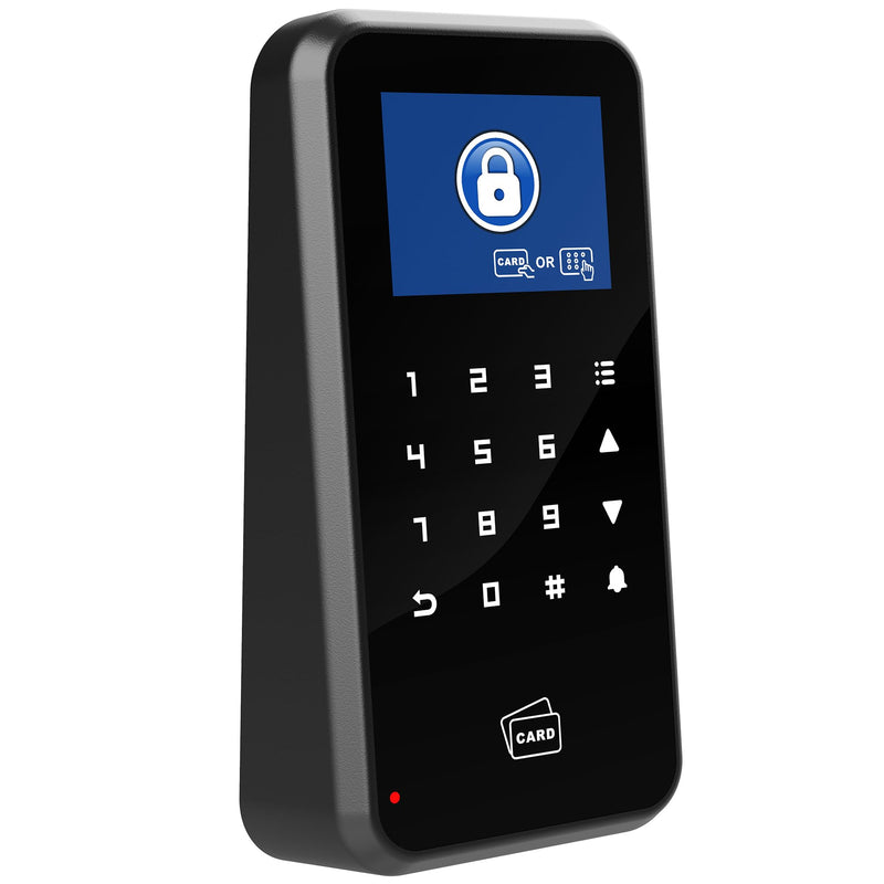 [Australia - AusPower] - UHPPOTE 2.4-inch Display Door Access Control Touch Keypad 125khz Compatible with WiFi Tuya 