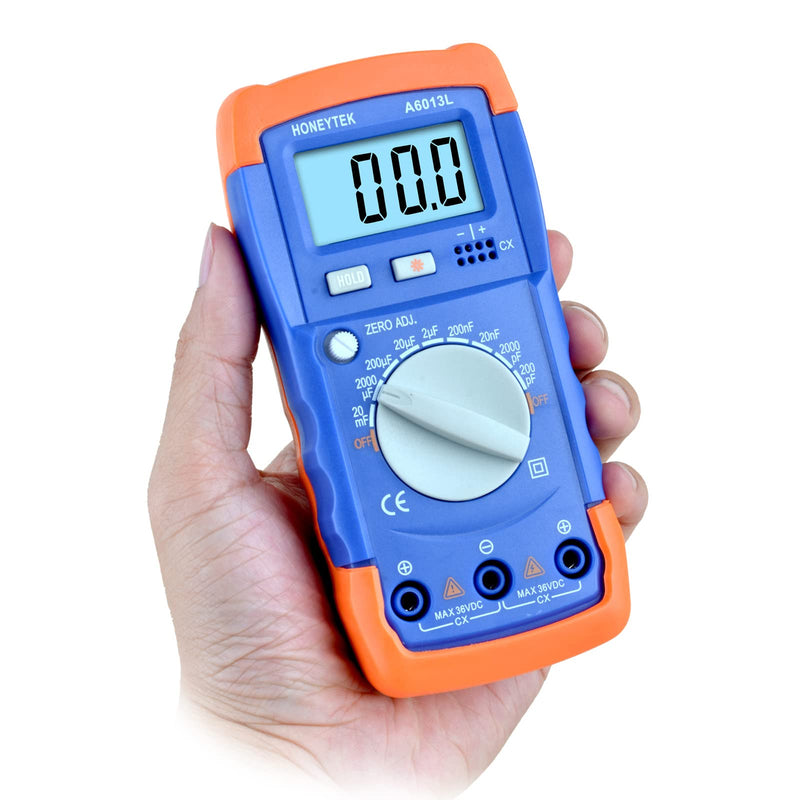 [Australia - AusPower] - Honeytek A6013L Capacitance Meter Capacitor Electronic Measuring Capacitance Tester 