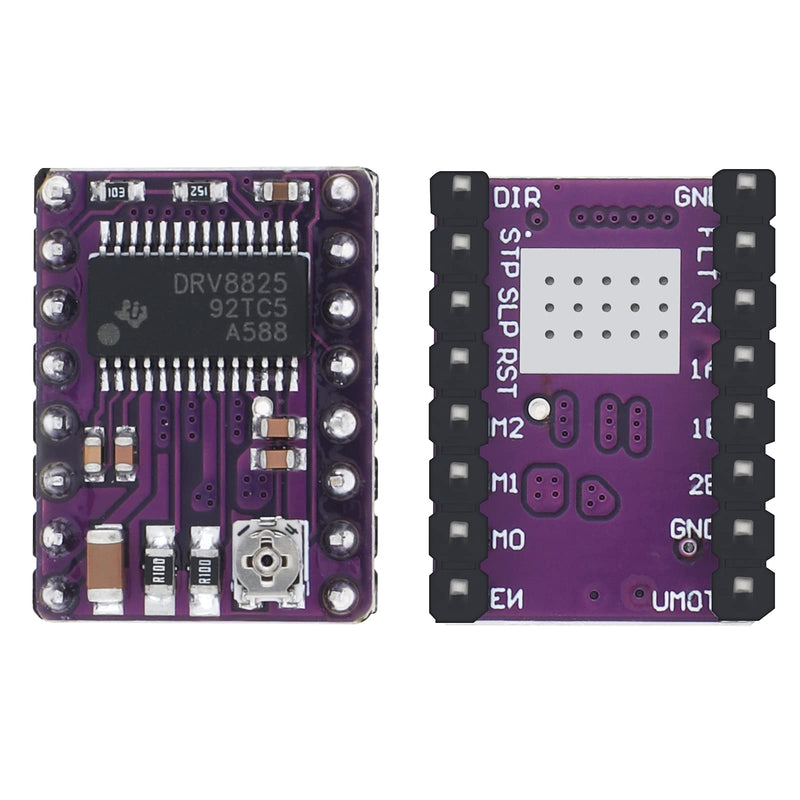 [Australia - AusPower] - 3Pcs DRV8825 Stepper Motor Driver Module with Heat Sink for 3D Printer Rrerap Ramps 