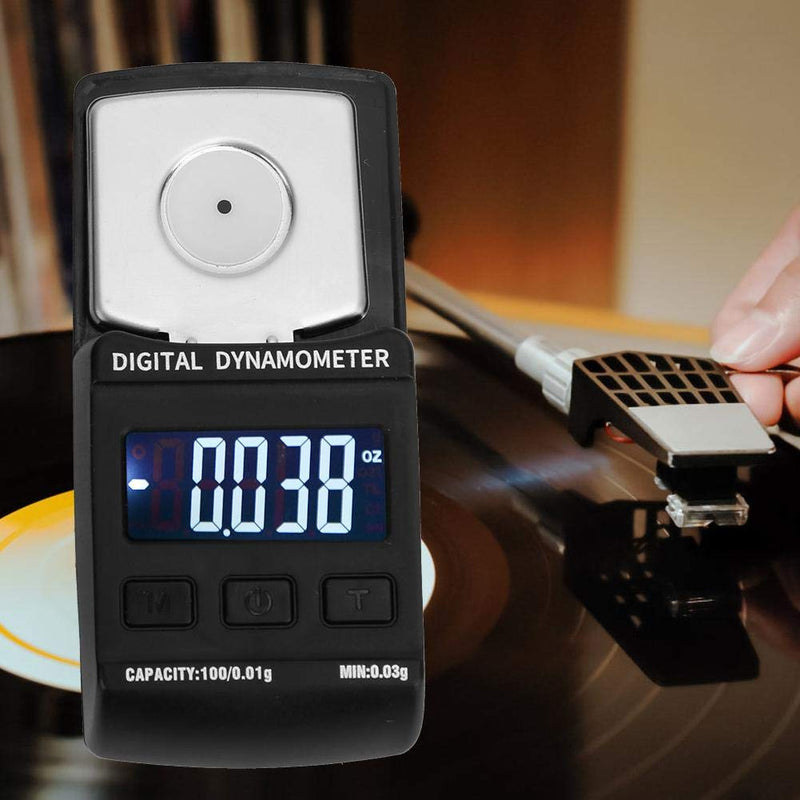 [Australia - AusPower] - Digital Turntable Stylus Force Scale 100g/0.01g LCD Needle Pressure Gauge 