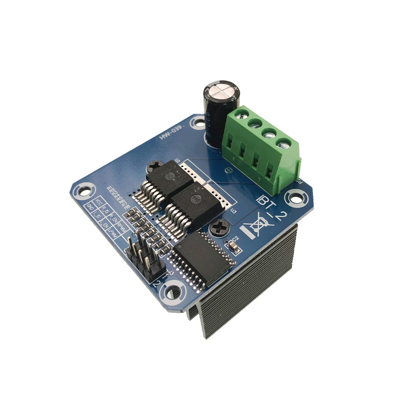JZK BTS7960B 43A High Performance Double DC Stepper Motor Driver Module Board H-Bridge PWM for Smart Car
