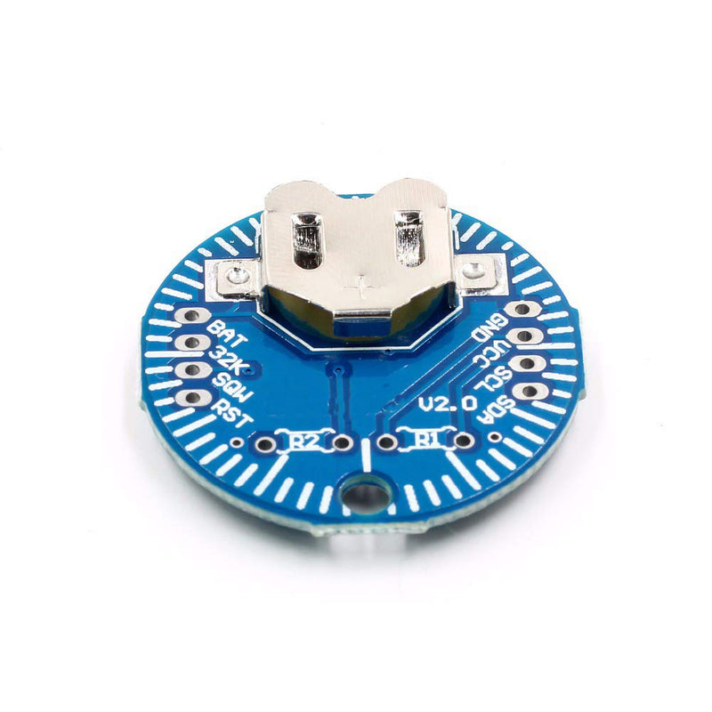 Hailege 2pcs RTC Module Real Time Clock Memory Module V2.0 I2C with Pin Header