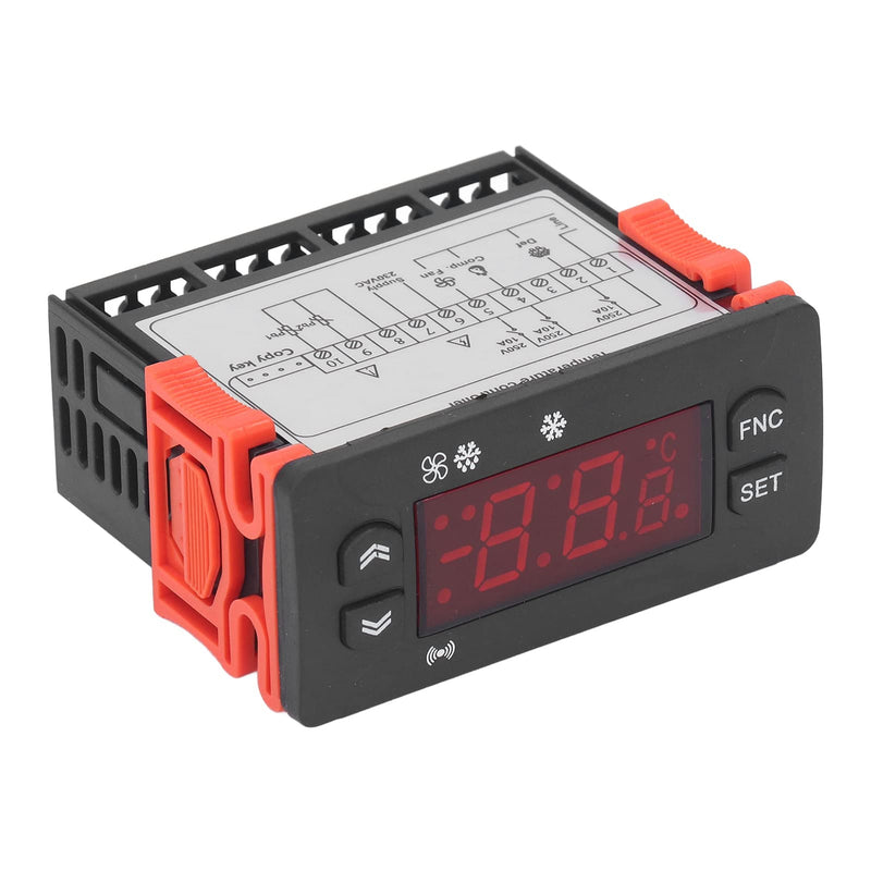 [Australia - AusPower] - Digital Temperature Controller, Microcomputer Temperature Controller, Fahrenheit Celsius, Switchable Cooling Controller for Refrigerator, 230VAC 