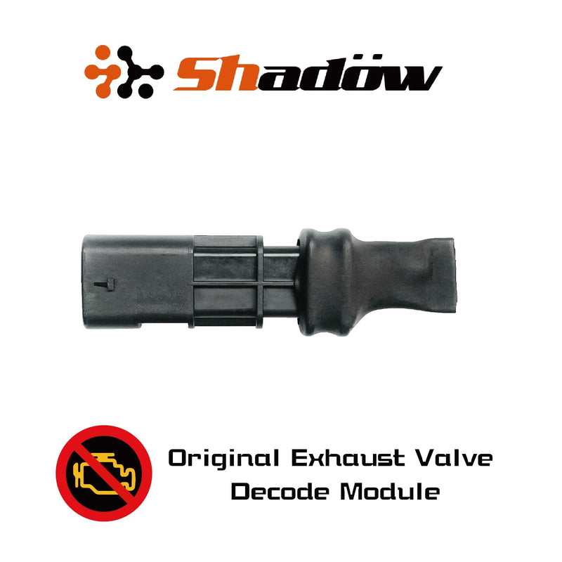 Shadow 3pin Exhaust Valve Module light Eliminator for Mercedes BENZ before year 2017, VW and Audi, 3pin model