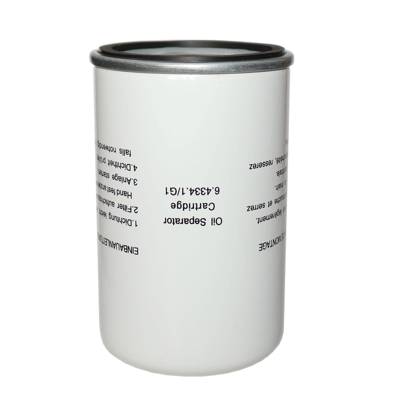 [Australia - AusPower] - 6.4334.1 Oil Separator Compatible with SX3/4/6/8 SCX2/3/4/8 Air Compressor Compression Equipment Accessories 6.4334.1/G1 