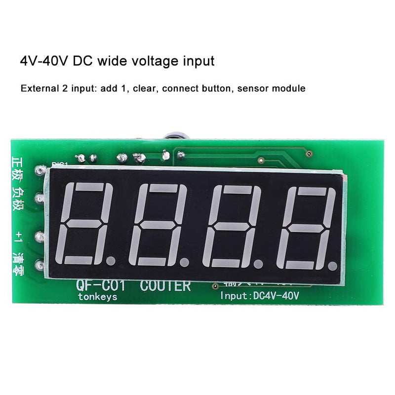 [Australia - AusPower] - 4 Digit Digital Display Counter Module with Memory Function 