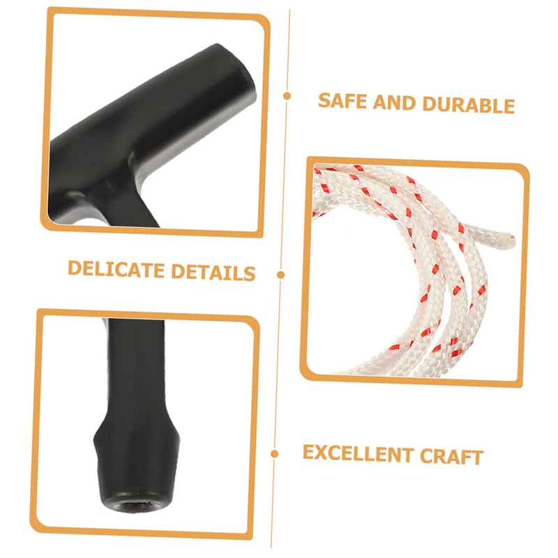 [Australia - AusPower] - 2sets Garage Door Emergency Release Pull Cord Kit with Handle and Sturdy Rope for Quick Access to Attics and Garage Doors 