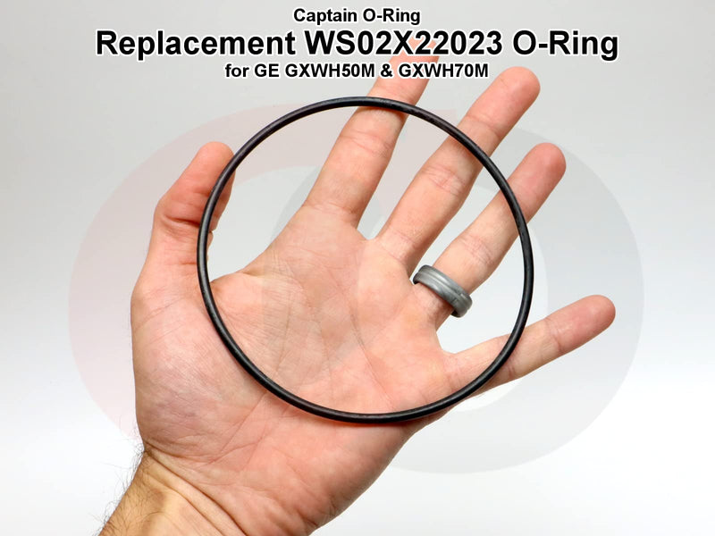[Australia - AusPower] - Captain O-Ring - Replacement WS02X22023 O-Rings for GE GXWH50M, GXWH70M00 Water Filter Housing (3 Pack) 