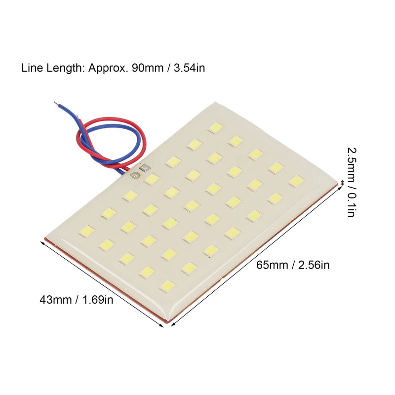 [Australia - AusPower] - 10pcs SMD LED Lamp Chip Bulb 5W 3.2V 3.7V Patch Lamp Bead LED Lamp Board Component for Pillar Lawn Light 