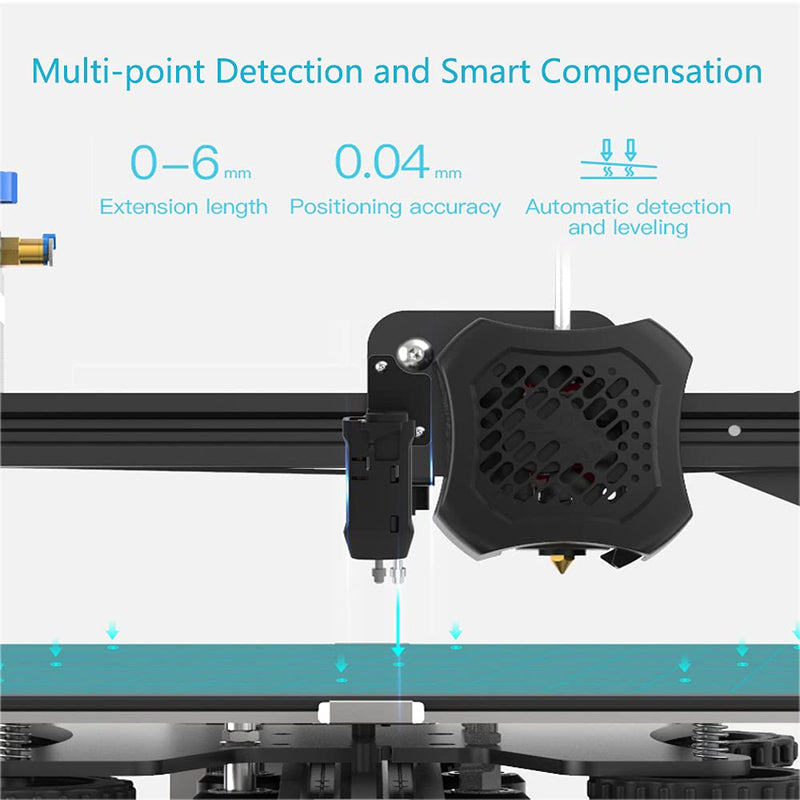 Creality Upgraded CR Touch Auto Bed Leveling Sensor Kit for 32 Bit V4.2.2/V4.2.7 Mainboard Ender 3 V2/3/Pro/Ender 5/Pro/CR-10 3D Printer