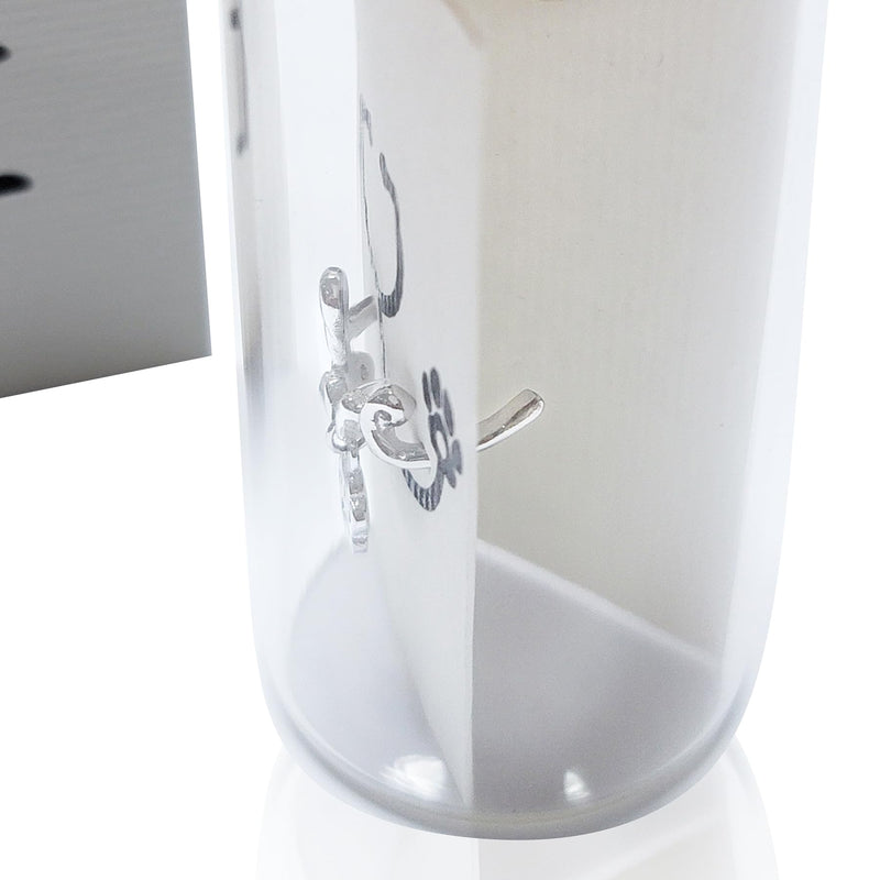 [Australia - AusPower] - QUINNLYN & CO. Love Paw Stethoscope Charm - Express Your Passion for Animals with this Adorable Accessory, RN Nurse Charms 