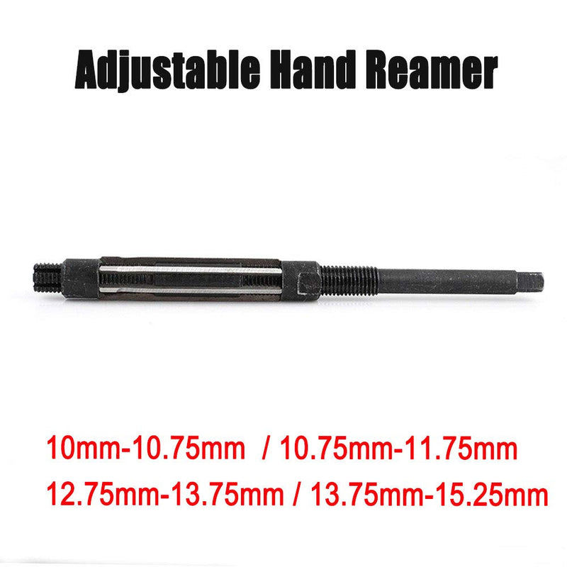 [Australia - AusPower] - Adjustable Hand Reamer, Reamers Milling Cutter Tool Adjustable Hand Operated Reamer Diameter 12.7mm5-13.75mm for bore Machining, Installed in Drilling Machine, etc 12.75mm-13.75mm 