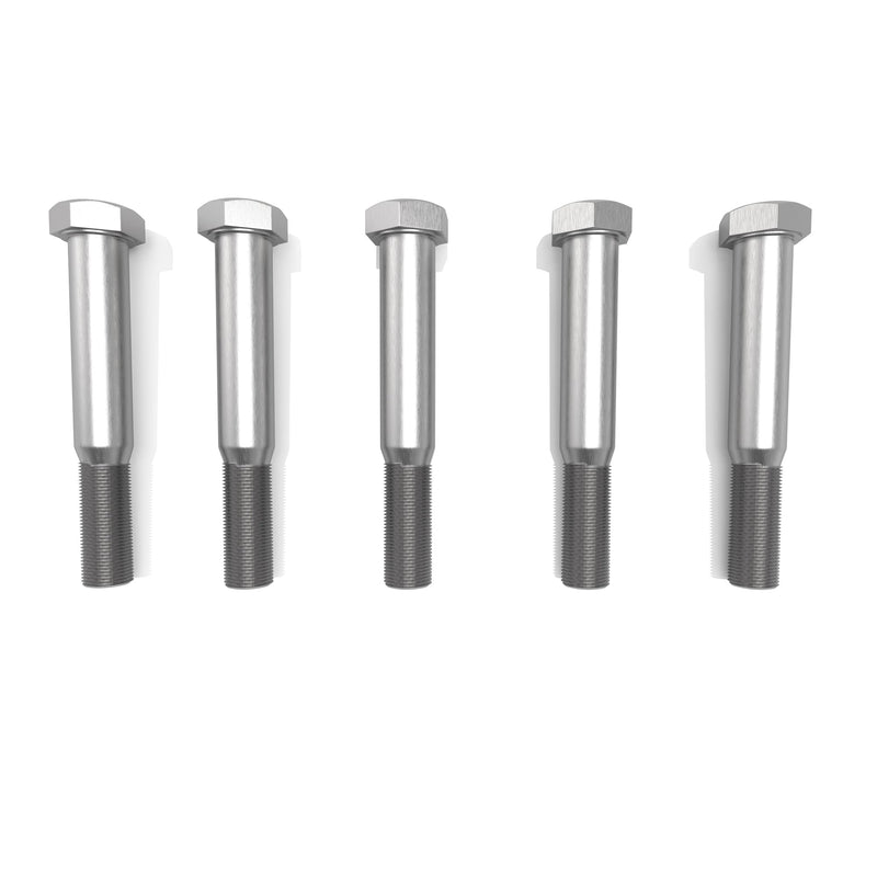 [Australia - AusPower] - Grade 2 Shear Bolts for Rotary Cutters 1/2" x 3-1/2" with Nylock Nuts - 5 Pack 