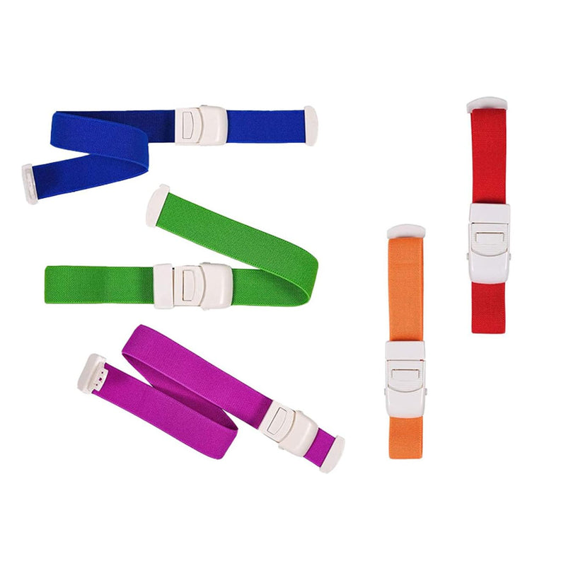 [Australia - AusPower] - 6-Pack Tourniquet Elastic First Aid Quick Release Medical Sport Emergency Tourniquet Buckle Band (6) 6 