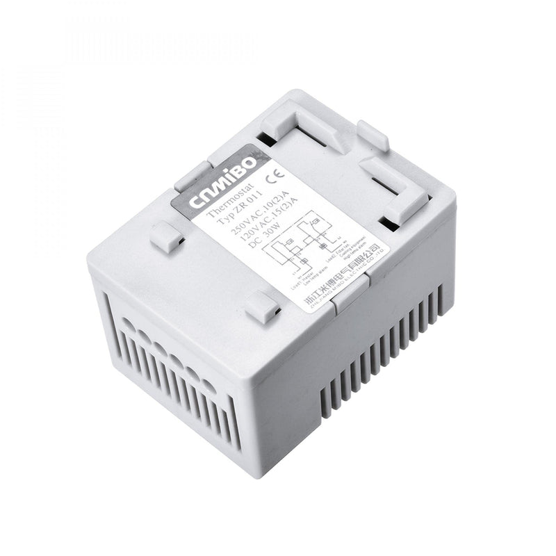 [Australia - AusPower] - uxcell Mechanical Thermostat 0-60°C Adjustable Compact N.C/N.O Temperature Controller Switch 