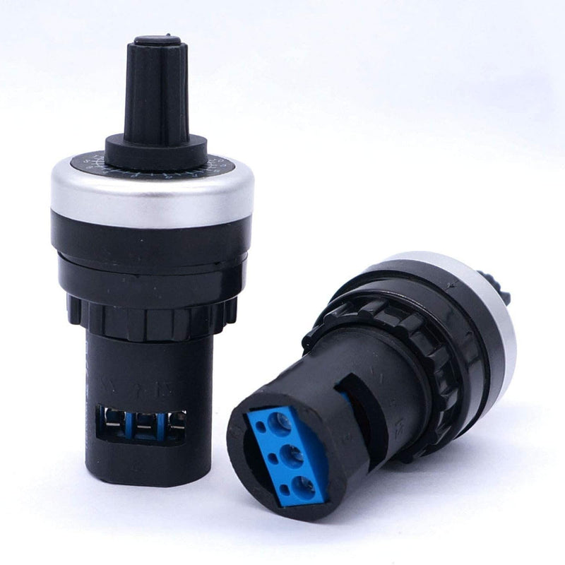 2 pieces 5k potentiometer switch panel installation VSD VFD