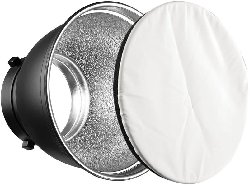 7" Standard Reflector Diffuser Lamp Shade Dish with Honeycomb Grid