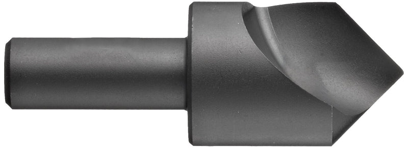 [Australia - AusPower] - Chicago Latrobe 209SF High-Speed Steel Countersink, Black Oxide Finish, Single Flute, 90 Degrees, Round Shank, 3/8" Shank Dia., 3/4" Body Dia. 