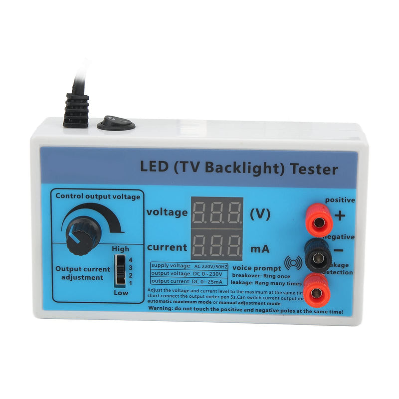 [Australia - AusPower] - LED TV Backlight Tester Multifunction Strips Beads Repair Tool, 0‑230V Output, Intelligent Adjustment Simple Testing for LED Strips LED TV Backlight Inspection (US Plug 110V) 