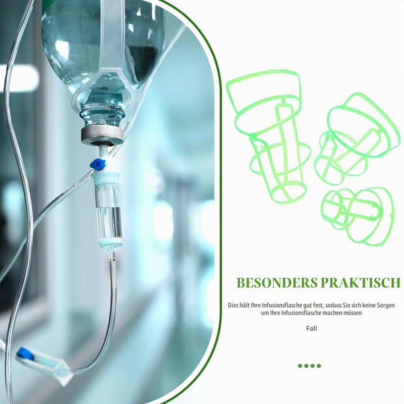 Healvian Hanging Net for Infusion Bottles, Pack of 15 Bottle Sleeves for Saline Solution Infusions Hanging Net 14.8 x 11 x 7 cm for Hospital and Home Care