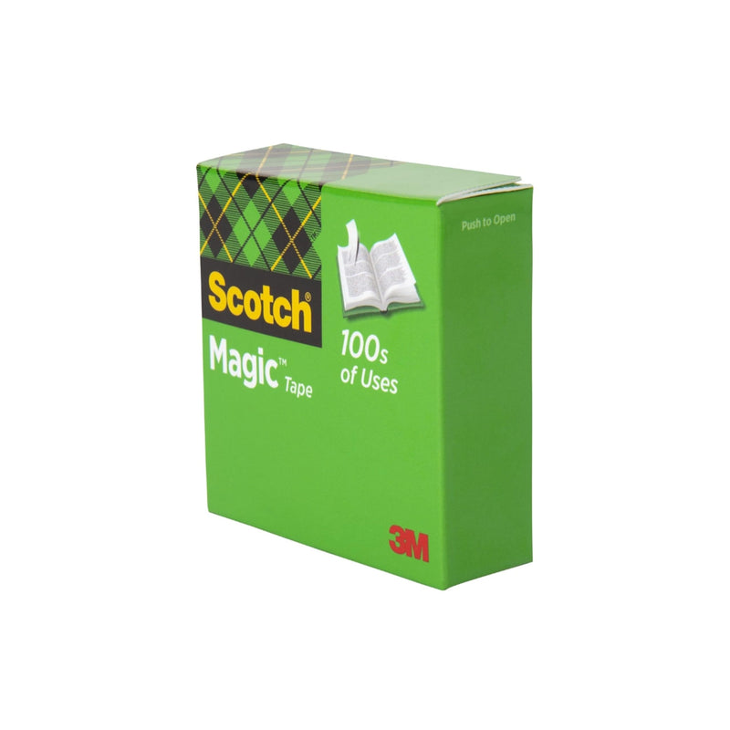 Scotch Magic Tape, Invisible, Home Office Supplies and Back to School Supplies for College and Classrooms, 12 Rolls