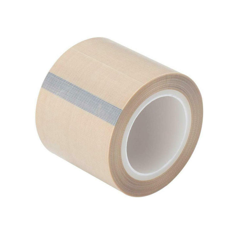 Good news FRIGIIRE PTFE Coated Fiberglass Telfon Tape high Temperature Tape Welding Sealing Tape for Vacuum Sealer Machine 50mm x 11yards/33feet