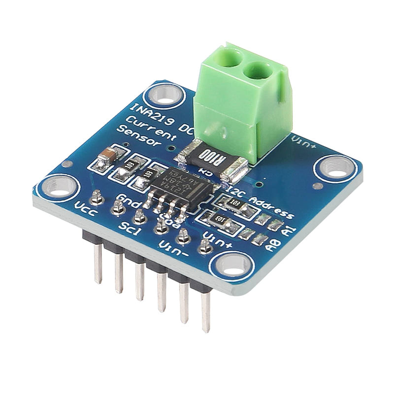 [Australia - AusPower] - 2PCS INA219 I2C Interface Bi-Directional DC Current/Power Monitoring Sensor Module DIY 3V-5V IIC I2C Current Power Supply Sensor SOT23 Breakout Module 2PCS 