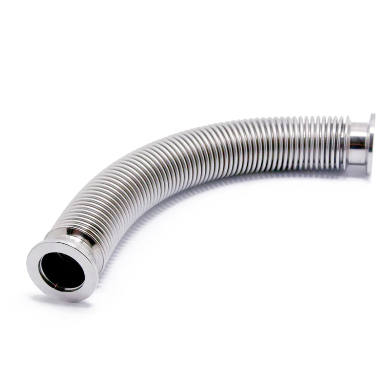 [Australia - AusPower] - SS304 KF25Vacuum Corrugated Bellows Hose Set Length 750mm Stainless Steel 304 NW25 Flexible Bellow with 2pcs Aluminum Clamp/2pcs Centering Ring/ 2pcs FKM O-Ring (Bellow Length 750mm/29.52 inch) 750mm KF25 