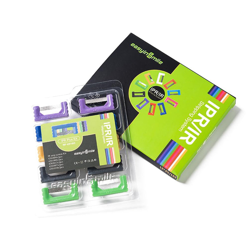 [Australia - AusPower] - Dental IPR Strips Interproximal reduction Sanding Strips Between Teeth 10PCS Orthodontic Polising Striping System (IR Kit) 