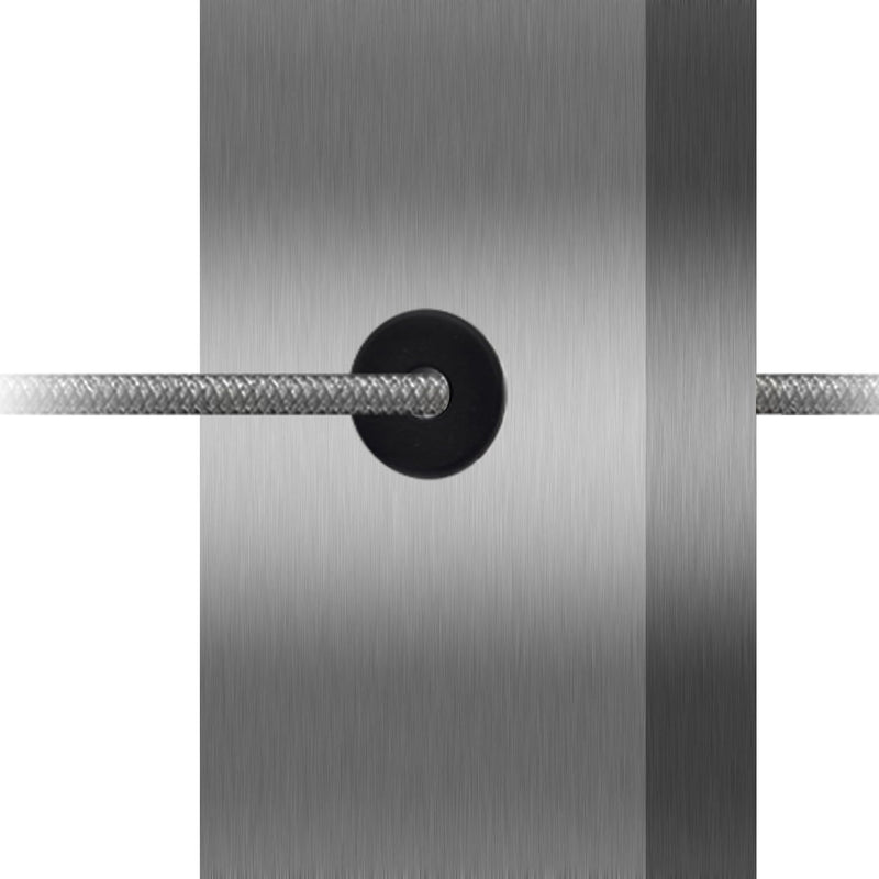 [Australia - AusPower] - 200 Pack Cable Railing Rubber Grommets, Fit 1/8" 5/32" 3/16" Cables for Metal Cable Railing Posts, Cable Railing Protective Sleeves for Outdoor Indoor Metal Posts 200 PCS 